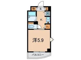 第3大森マンション【4階】の間取り