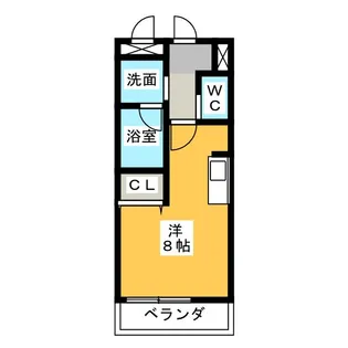 セピア・ブレジオA【2階】の間取り