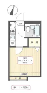 サンアベニューA【2階】の間取り