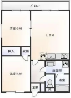 ニューウェーブマンション【3階】の間取り