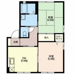 フレグランス光明【2階】の間取り