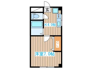 STUDIO鷺ケ森【2階】の間取り