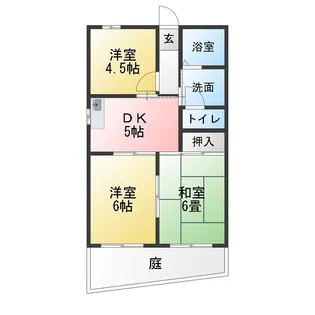 アネックス奥村【1階】の間取り