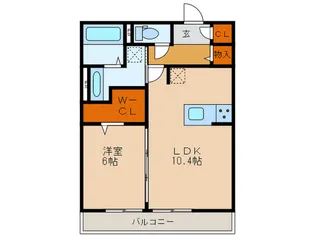 グレイスコート草津【3階】の間取り