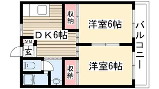 コーポモリ【1階】の間取り