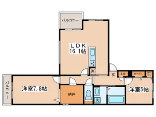 M-SELECTION.STELLAII【4階】の間取り
