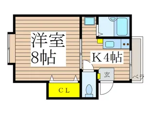 ツカサハウス【1階】の間取り