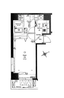 べレール日本橋兜町【3階】の間取り