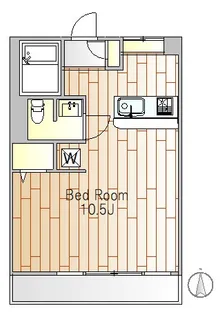 目黒第6コーポ【3階】の間取り