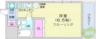 メゾン・ド・パルレ【3階】の間取り