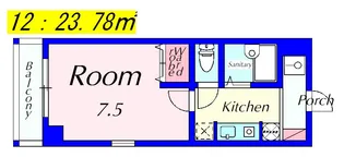 アルカディア堂山【4階】の間取り