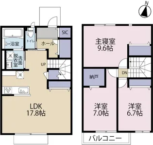 アチェーロの間取り