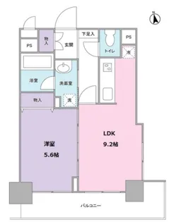 LE MONT 代官山【4階】の間取り