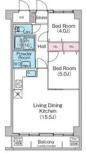 コンフォリアたまプラーザ【4階】の間取り