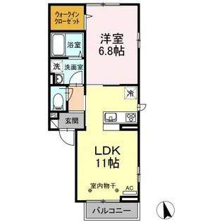 Casa FeliceIII【2階】の間取り