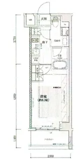 ブライズ蒲田EAST【3階】の間取り