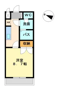 カラブニン【1階】の間取り