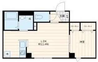 ラ・ルーチェ千寿【2階】の間取り