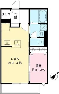 Shin Prana【1階】の間取り