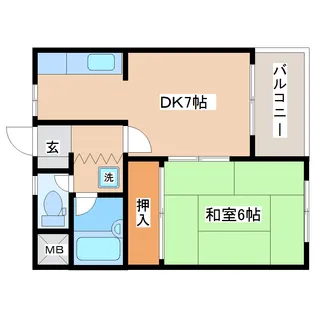 40PAL【2階】の間取り