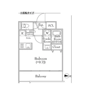 MEJIRORESIDENCE【2階】の間取り