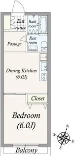 パークヒルズ桜木【2階】の間取り