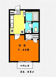 ガーデンヴェルデ【1階】の間取り