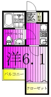 グランシーズ天王台【2階】の間取り