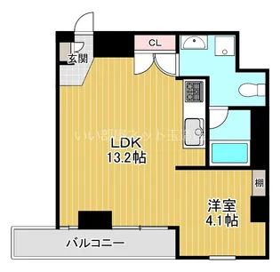 ラジエーションコート【4階】の間取り