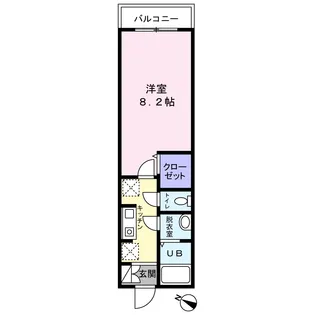 サラブレッドエクセル西船【1階】の間取り