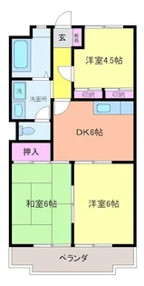 高市ビル【4階】の間取り