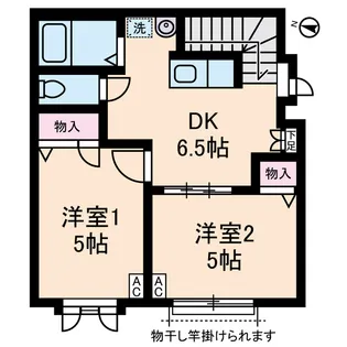 LENIHEIM【2階】の間取り