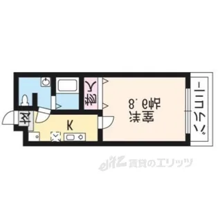 ENVY寺ノ前【7階】の間取り