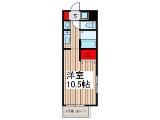 COMODO【2階】の間取り