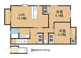 シュプールしのはらXII【2階】の間取り