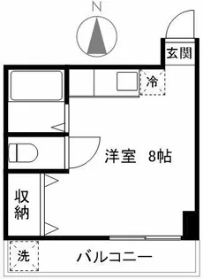 ハイムハラシマ【3階】の間取り