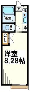 リライズ国領【1階】の間取り