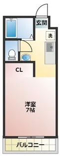 西浦コーポ【2階】の間取り