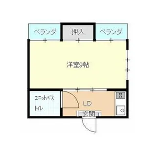 北村第一ビル【2階】の間取り