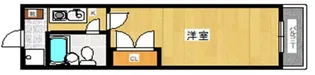 カントリーレジデンス草津【1階】の間取り