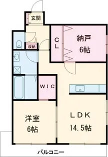 エフイー大阪狭山【2階】の間取り