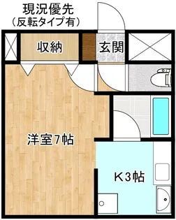 チャームコート【2階】の間取り