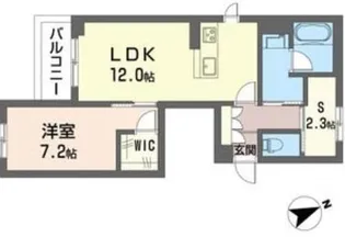 ブレス幕張本郷【3階】の間取り