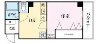 JLBグランエクリュII【6階】の間取り