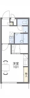 レオパレスプライム【1階】の間取り