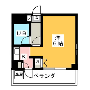 エルザス湘南II【5階】の間取り