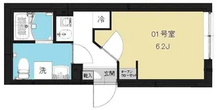 グリーンヴァリー【1階】の間取り