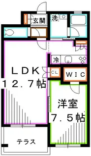 アール・プレイス【3階】の間取り