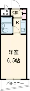 スカイコート桜新町【3階】の間取り