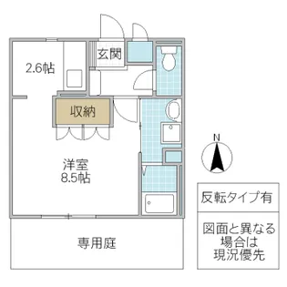 Espoir【1階】の間取り